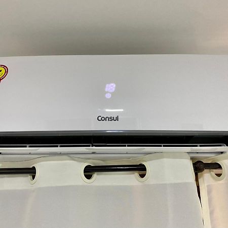 Apto No Centro Perto Do Shopping Com 2 Quartos De Casal Arcond Wifi Fibra Homeoffice E Garagem Em Dourados Extérieur photo